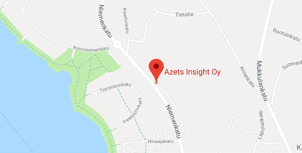 Azets Lahti kartta