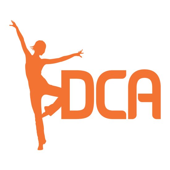 Tanssikoulu DCA logo